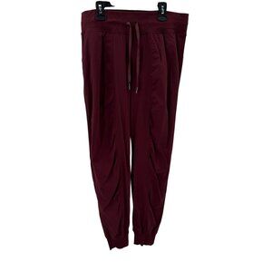 Lululemon Dance Studio Jogger Deep Rouge Womens Size 8